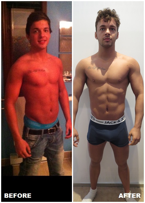 TRANSFORMATION OF THE MONTH FEATURING MY CLIENT THIERY