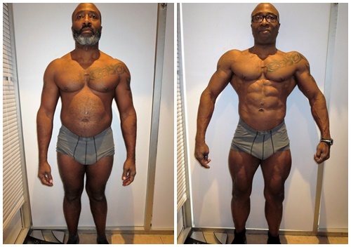 Transformation of the month featuring my athlete Charles Berthaud