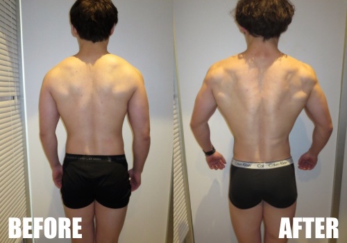Exchange Student from China Transforms His Body in Canada